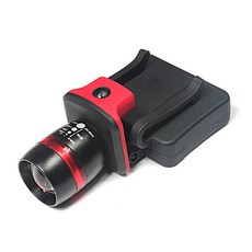 BLACK WOLF 帽夾式LED頭燈 LC-206, 紅色, 1個