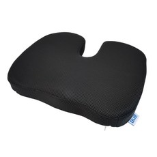 辦公用U型坐墊, 黑色