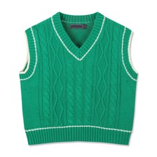 UNI兒童款Dayday V領線條針織背心 UNI09