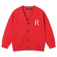 兒童款經典 RV 領開衫 UNI094