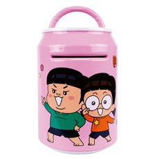 BUNNYLAND 常見兄妹 常見胖胖罐保險箱, 粉紅色