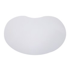 라온 일룸 팅클팝 피넛형 그로잉 책상매트, 밝은그레이