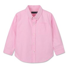 유엔아이 아동용 데이데이 코튼 옥스포드 긴팔 셔츠 UNI094