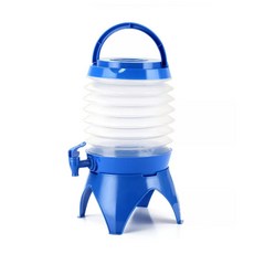 에코벨 야외 접이식물통 5.5L, 블루, 1개