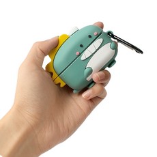 VISBYH Sony WF-1000XM4 無線耳機 恐龍保護殼, 混合色, 單一商品