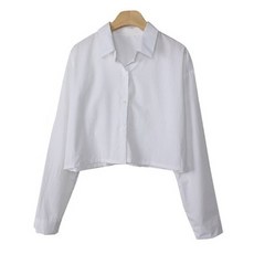 CHICBLACK 女款Mylson基本款短版襯衫 NB1794K1C