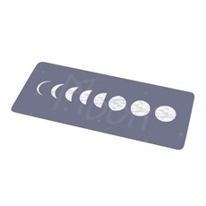 셀레네 유니크 밤하늘 데스크 매트, A08