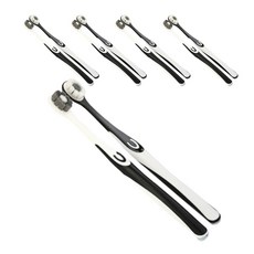 에이러블 만개 브러쉬 블랙 앤 화이트 미세모칫솔 2종 x 5p 세트, 1세트, 10개입