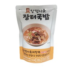 양평서울해장국 장터 국밥, 400g, 1개