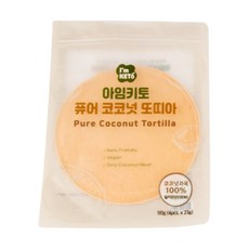 I'm KETO 椰子風味玉米餅 4入裝, 90g, 1入