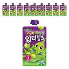 신비아파트 신비한 유산균 워터젤리 샤인머스캣, 100g, 10개