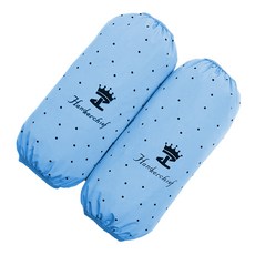 Winwin Company 皇冠圓點袖套 YT_RC2911, 藍色