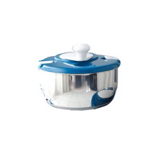 Dalrapiaja不鏽鋼蔬菜脫水機, 1個, 灰色