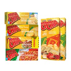 Belproduct Mega Chips 洋芋片 100g 7款, 1組