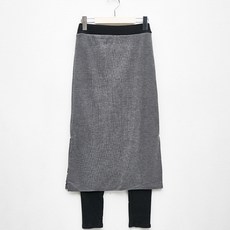 女款簡約腰部鬆緊日常裙打底褲 TT4PT017L0