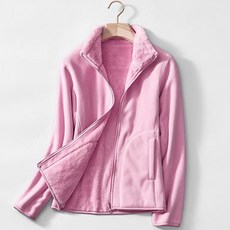 HEALINGCARE 여성용 양면후리스 양털자켓