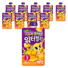 신비아파트 신비한 유산균 워터젤리 100g, 10개