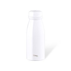 Stay24 保溫保冷不鏽鋼真空超輕量隨行杯, 350ml, 白色, 1個