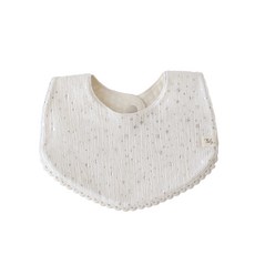 Bily Twinkle Star圍兜, 白色, 1入, 1組