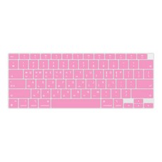 카라스 노트북5 NT500R5L 칼라 글자 키스킨, PINK, 1개