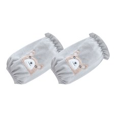 MYONGYANG PEEF 動物刺繡多用途袖套 2件組 YT_RA6303, 灰色