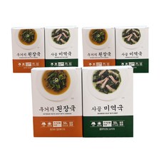 即食湯包組 白菜大醬湯 10g 15入+海帶湯10g 15入