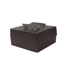 Chocolate Mood基本蛋糕盒 2號 25入+蛋糕底座 25入, 混色（蛋糕盒）、白色（蛋糕盤）, 1組