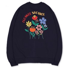 Benhit Flower Shower Semi Over Fit 柔軟大碼拉絨運動衫