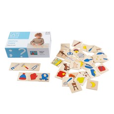 Toys for Life 收集3張彼此關聯的卡片, 混合顏色