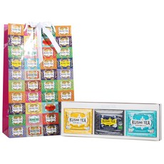 KUSMI TEA 茶包禮盒組, 1組, Anastasia茶包 20入+Expure Addict茶包 20入+Expure Intense茶包 20入