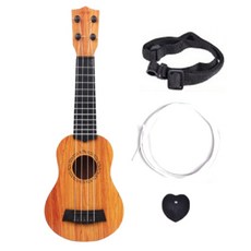 SKY31烏克麗麗原木 44cm+琴弦+撥片+背帶, 高音