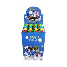 Fun Zone led 棒王肥皂泡大號 280 毫升 4 種 x 4p 套組, 1套, 綠、藍、黃、紅