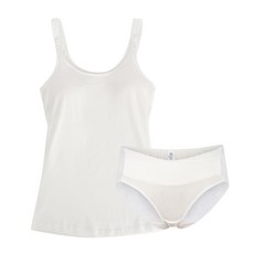 mothers baby 天絲哺乳背心+彈力孕婦內褲