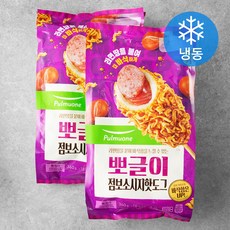 뽀글이 점보소시지 핫도그 (냉동), 90g, 4개입, 2개
