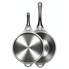 SOLIDTEKNICS IH單柄不鏽鋼醬汁鍋+單柄鍋蓋組, 灰色, 直徑27cm*高12cm