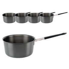 EUGENE TOSCO 托斯可 硬質單柄湯鍋 S 5入組, 混色