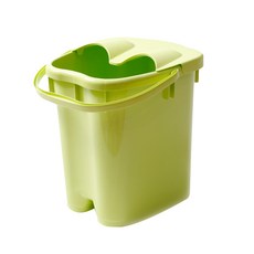 保溫蓋泡腳桶 特大型 綠色, 1個