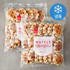 삼립 정통 와플 미니 (냉동), 30g, 20개입, 2개