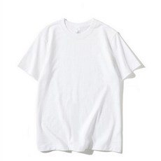 올라운드 루즈핏 무지 반팔 셔츠 200g