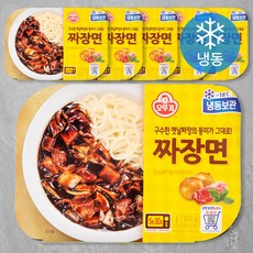 오뚜기 짜장면 용기 (냉동), 350g, 6개
