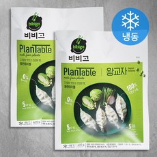 비비고 플랜테이블 왕교자 (냉동), 420g, 2개