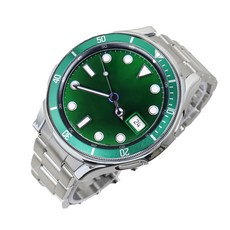 디먼트 갤럭시워치4 호환 프리미엄 날개형 메탈 스트랩, 12-1 무광실버