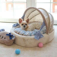 寵物睡窩, 棕色（保險槓）、棕色（車頂）、藍色（坐墊前部）、棕色（後部）