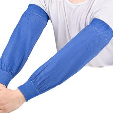 윈윈컴퍼니 단색 컬러 심플 데일리 작업용 미술 팔토시 YT_RC2974, 블루