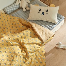 DECOVIEW 孩童絎縫棉質午睡枕墊被3件組, Sugar Pop