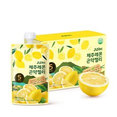 JEJUICE 低卡蒟蒻果凍飲 濟州檸檬口味, 1.5kg, 1盒