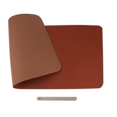 野營防水餐桌墊, 棕色