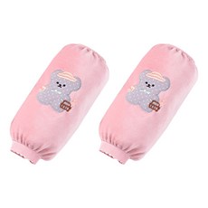 윈윈컴퍼니 피크닉 곰돌 소매 팔토시 YT_RC2894, 핑크