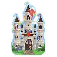 Peaceable Kingdom 城堡地板拼圖 5+, 48件, 1個