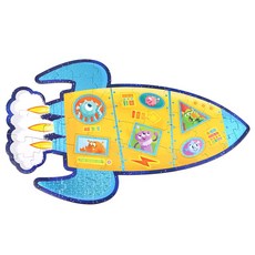 Peaceable Kingdom Gonggan27 火箭地板拼圖 3歲以上, 39件, 1個